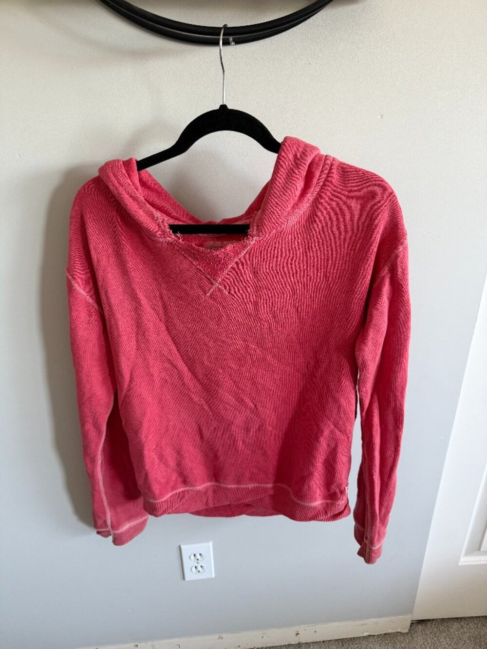 Terry cloth hoodie